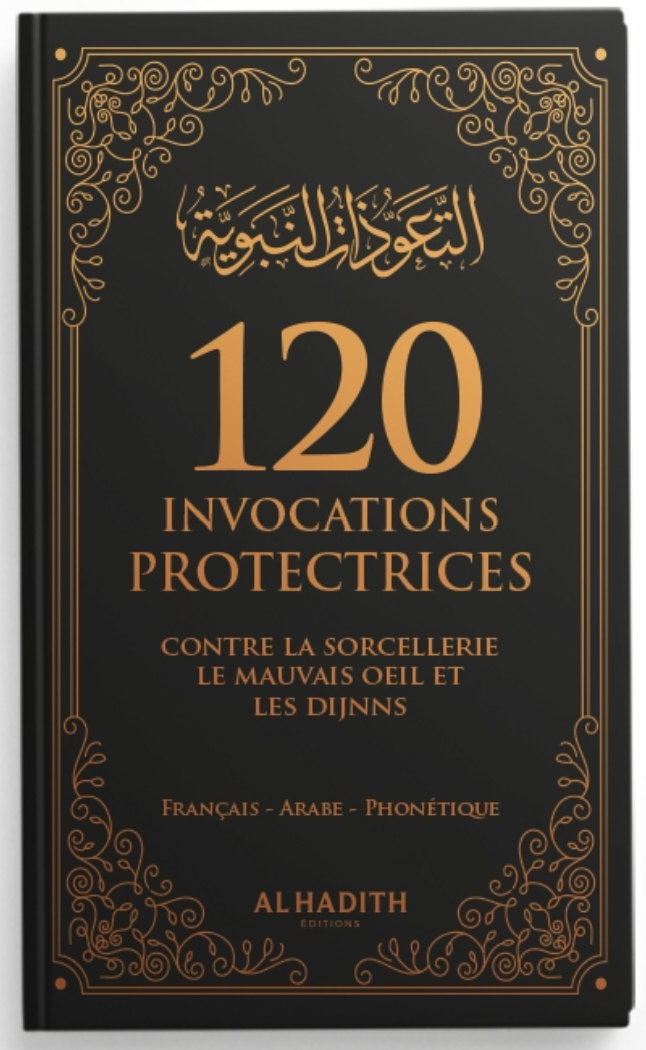 120 invocations protectrices - noir - Editions Al-Hadîth