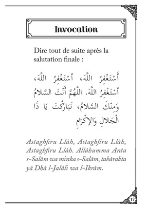 Les invocations après la prière - Sulaymân al-Kharâshî - ROSE - Editions Al hadith